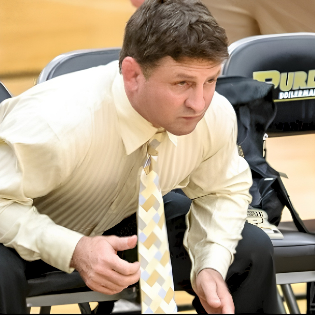 Scott Hinkel coaching at Purdue University 